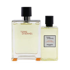 Terre D'hermes Coffret: Eau De Toilette Spray 100ml/3.3oz + Hair And Body Shower Gel 80ml/2.7oz - 2pcs